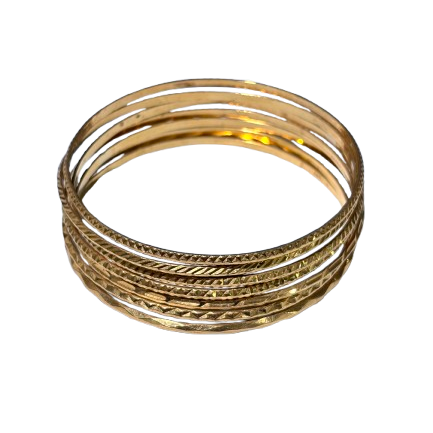 Bracelet Or Jaune 18k Semainier 52.32 Grs