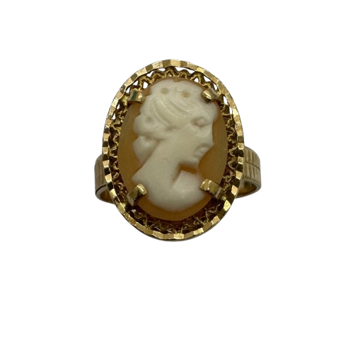 Bague Camée Or Jaune