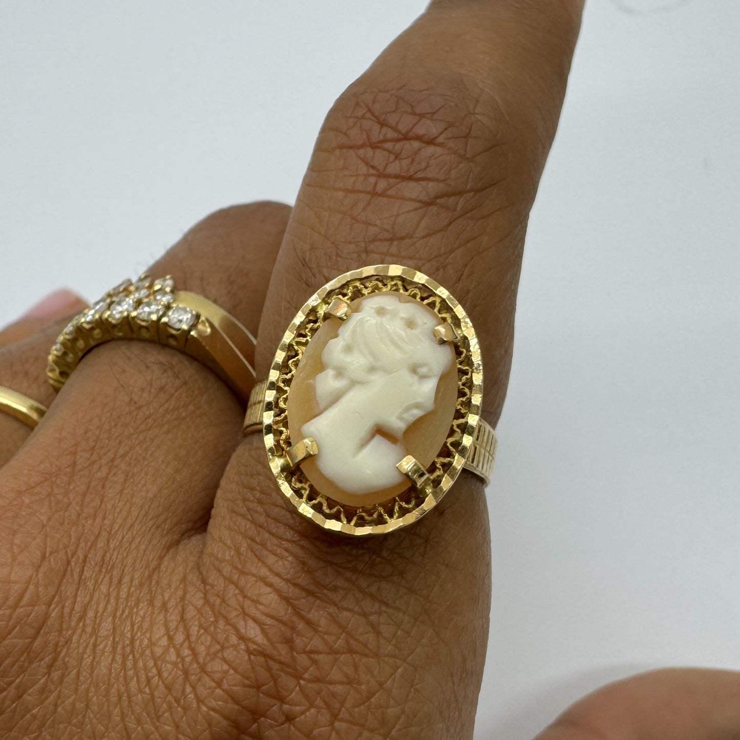 Bague Camée Or Jaune