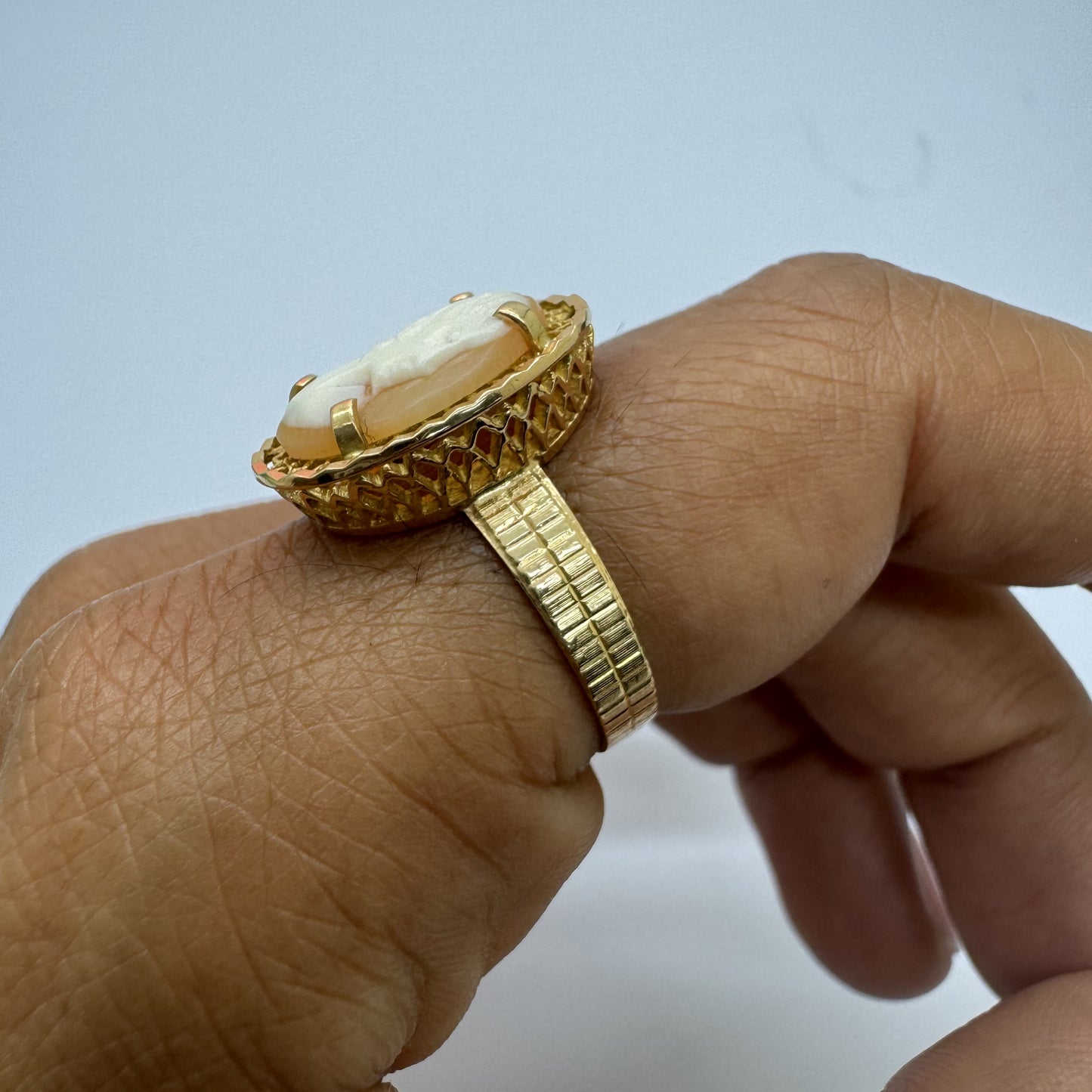 Bague Camée Or Jaune
