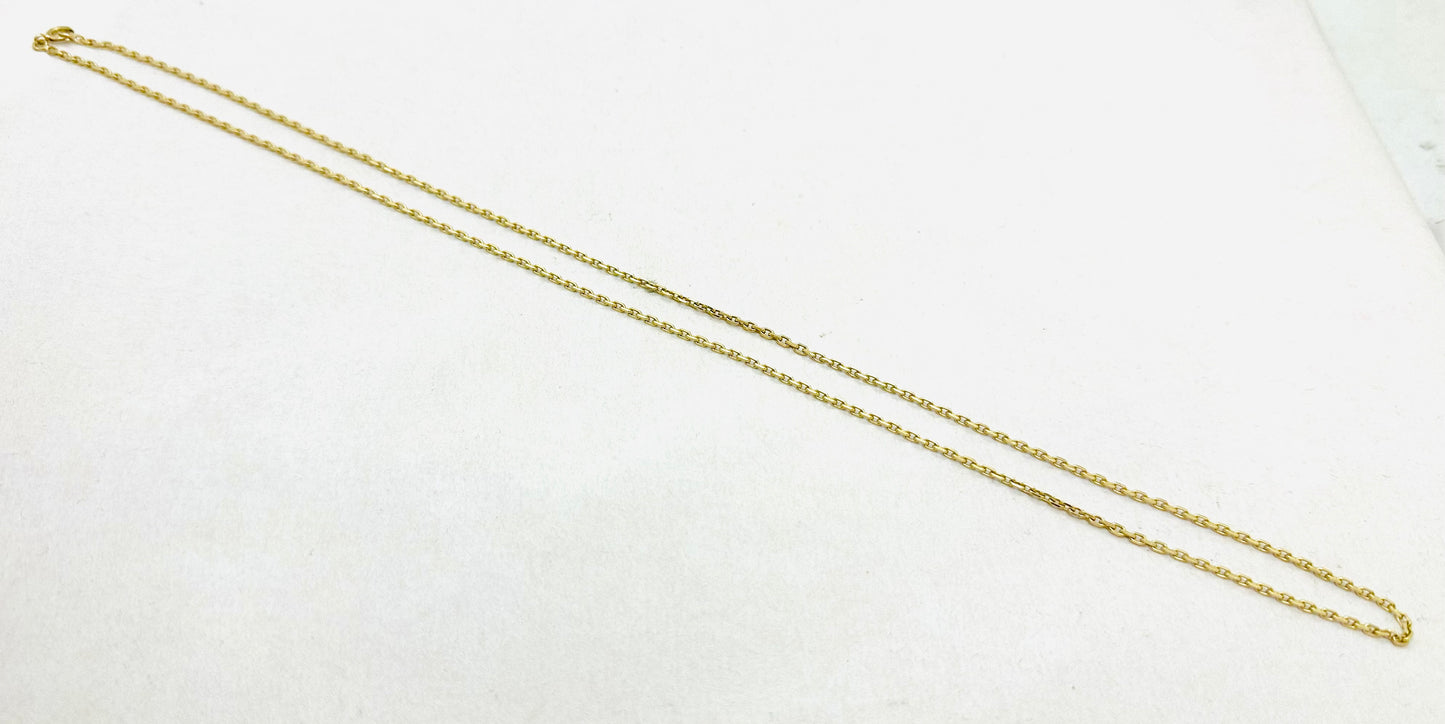 Collier en Or Maille Forçat