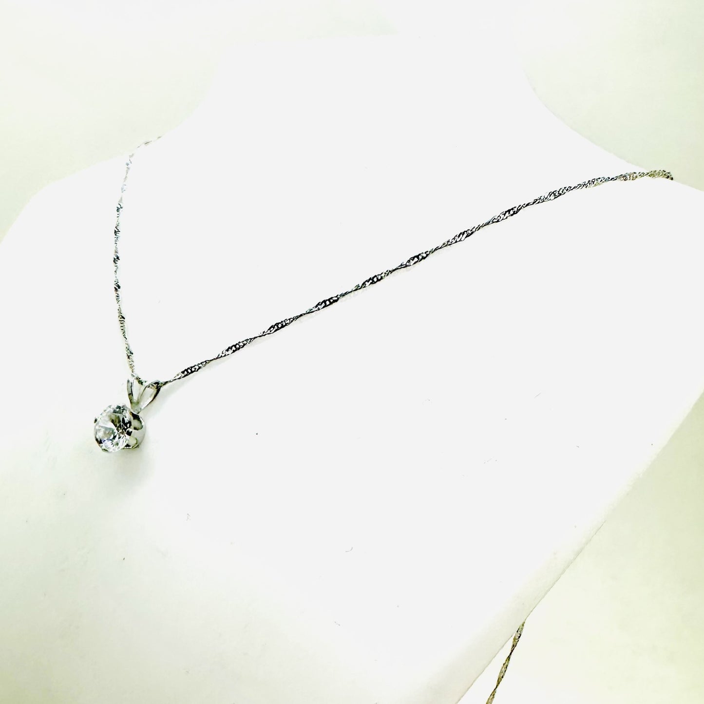 Collier 2 ors avec pendentif avec oxydes
