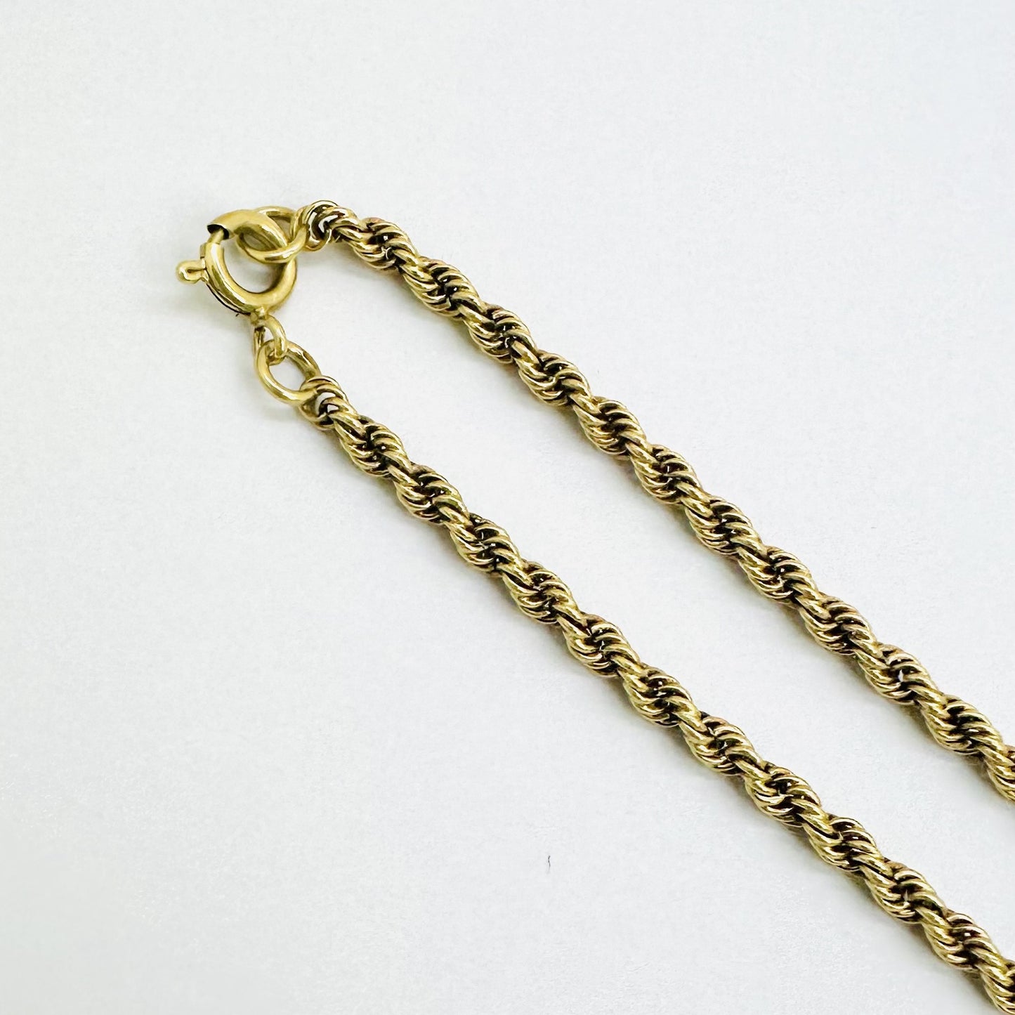 Collier Maille Corde Or Jaune