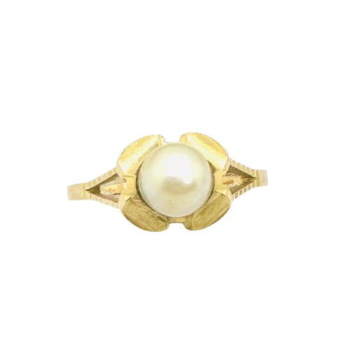 Bague Perle Or Jaune