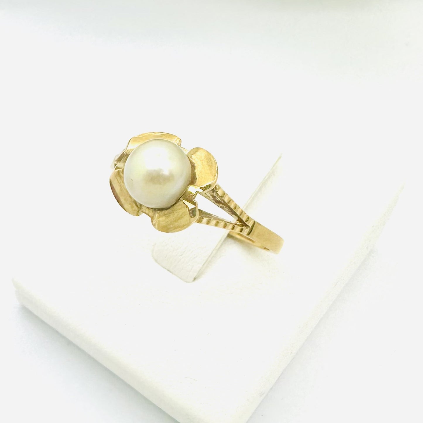 Bague Perle Or Jaune