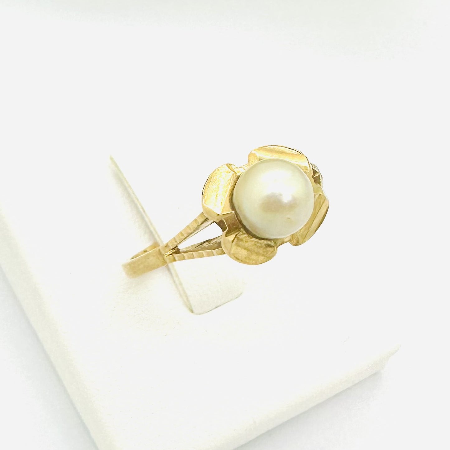 Bague Perle Or Jaune