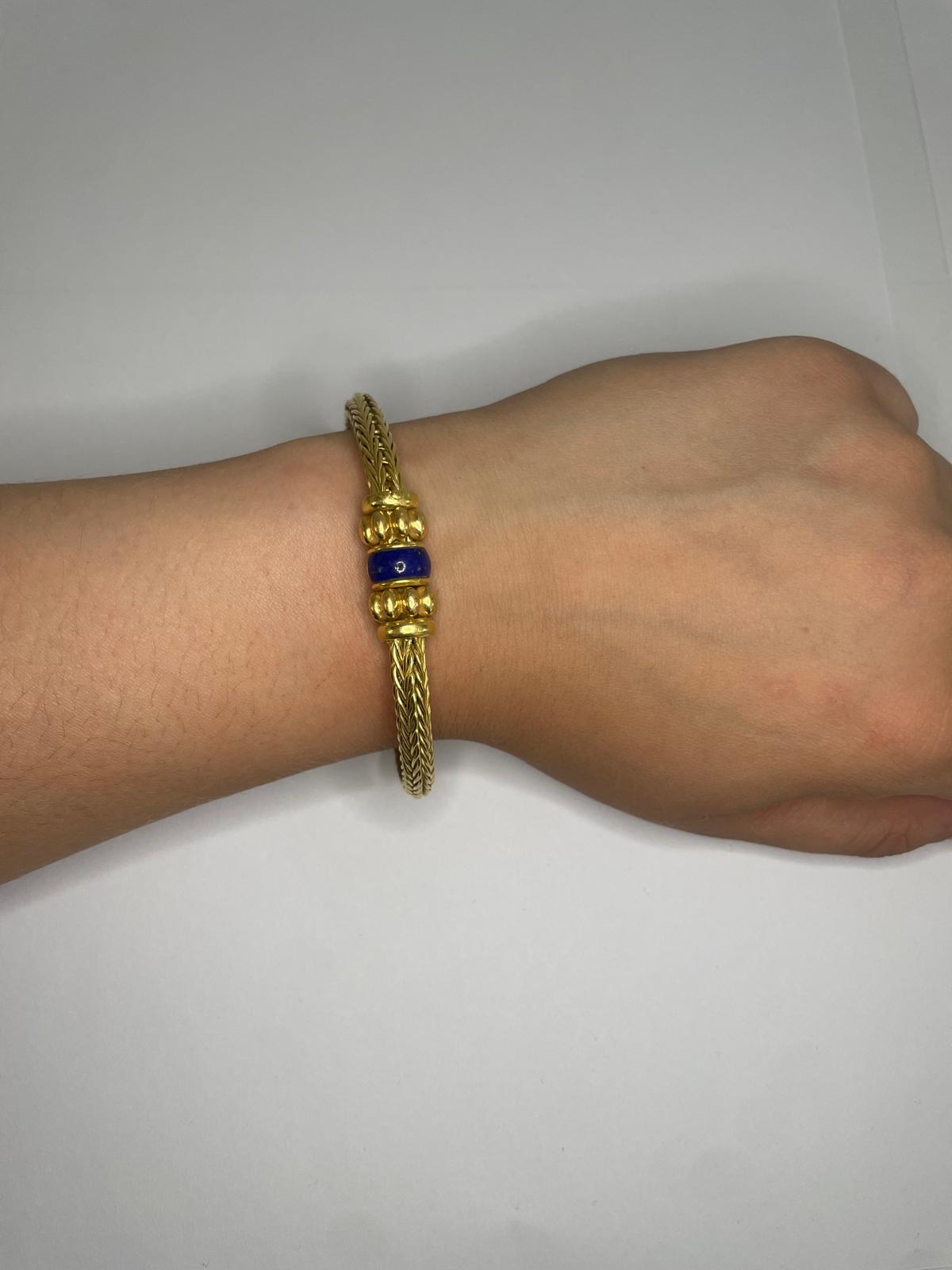Bracelet en or jaune 18K 40.73 Grs