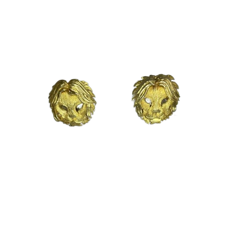 Boucles d'oreilles en or jaune 18K 8.20 Grs