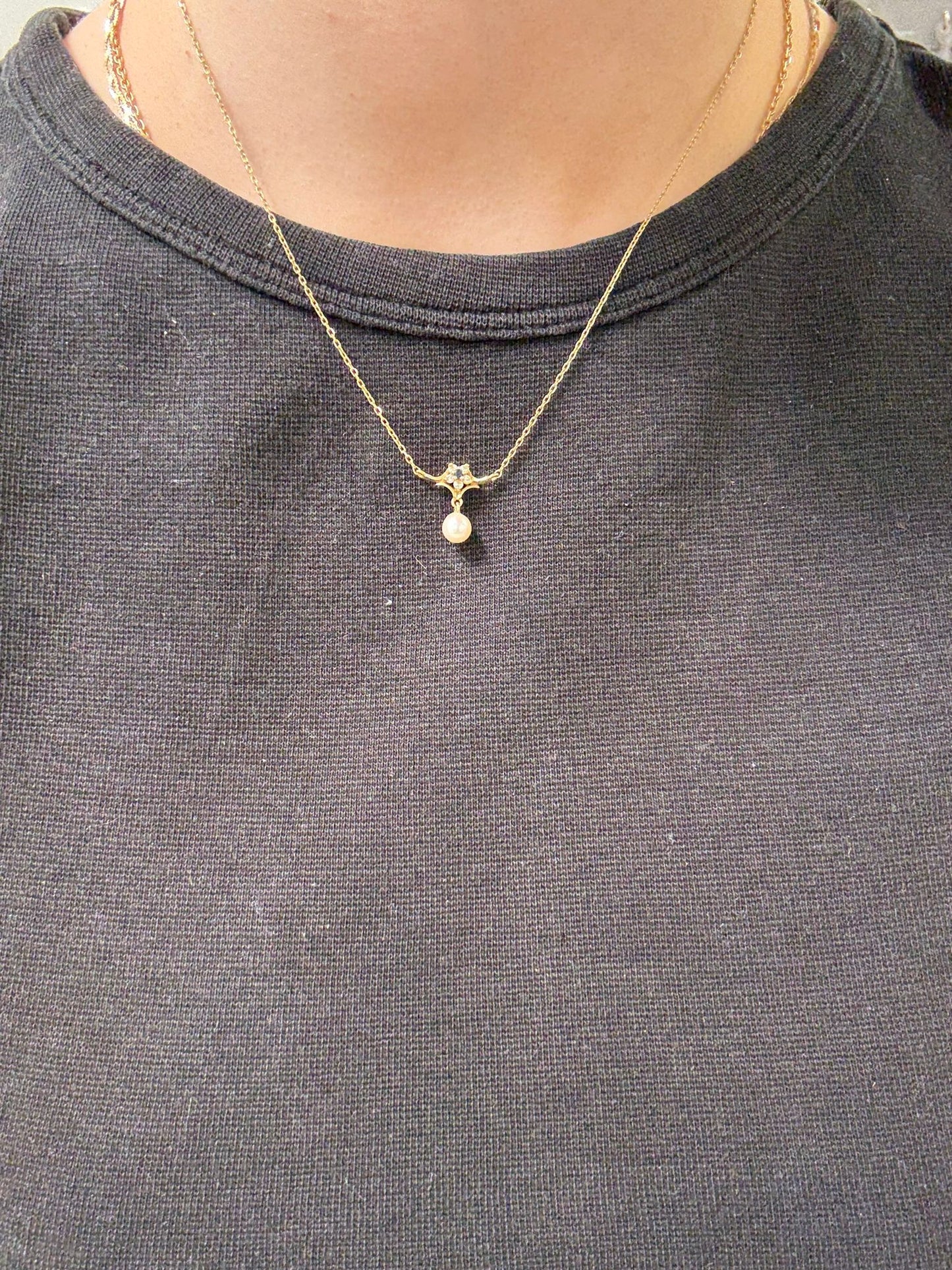 Collier Princesse en Or Jaune 18K 2.44 Grs