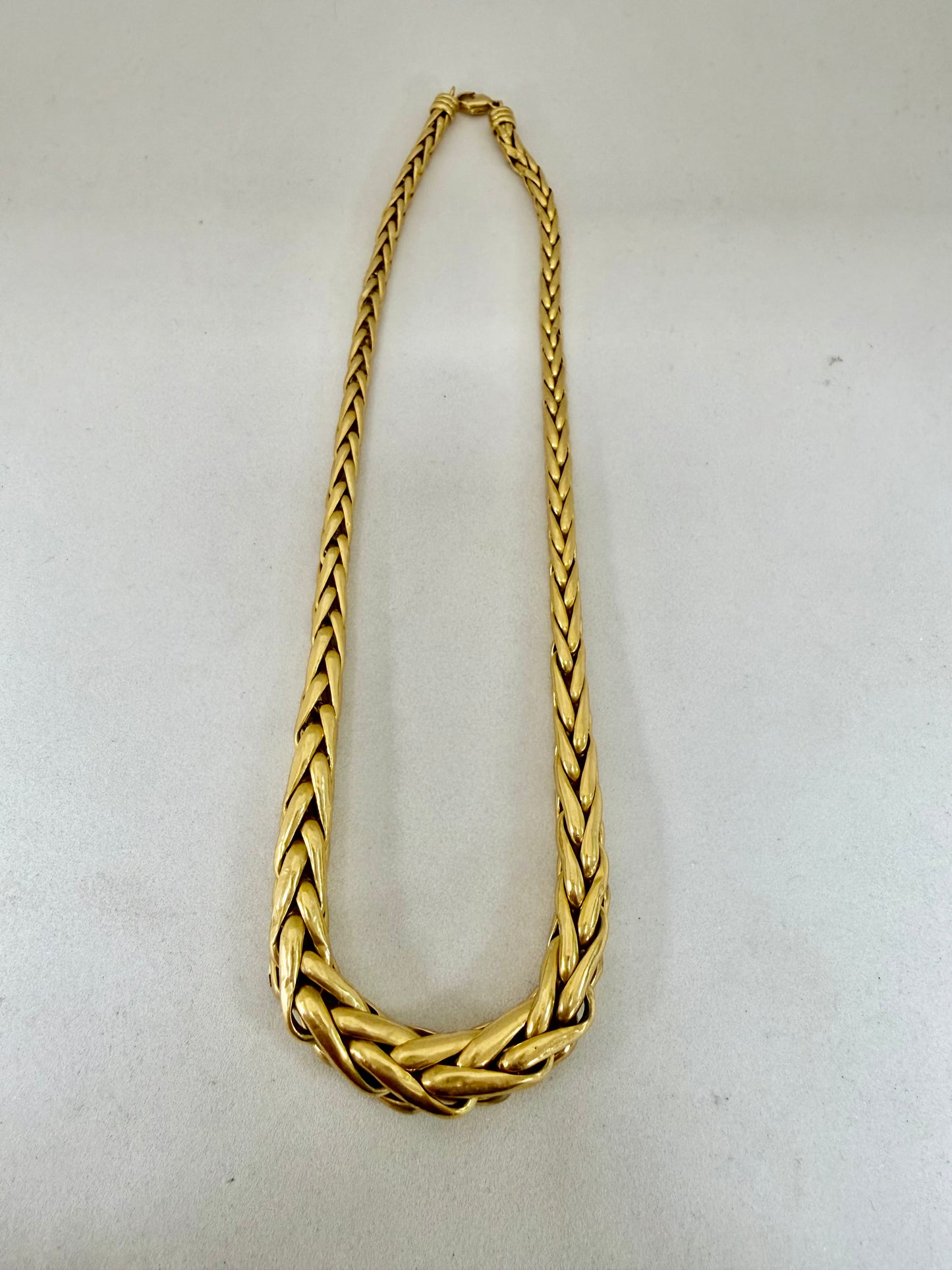 Collier Princesse en Or Jaune 18K 25.56 Grs