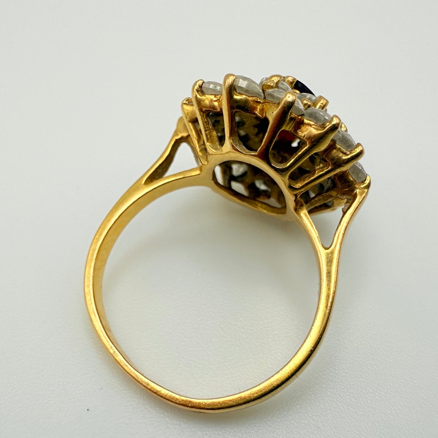 Bague en Or Jaune 18K Taille-51