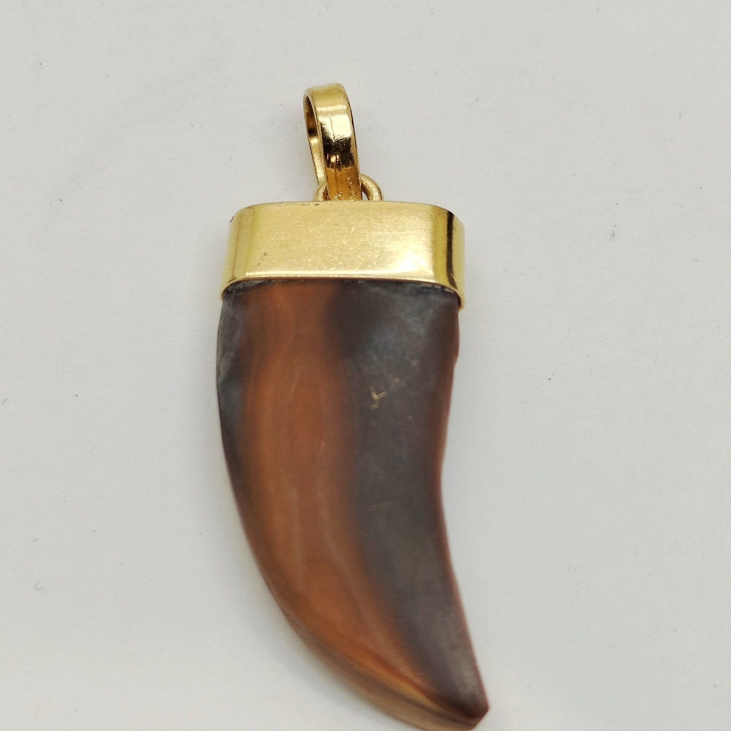 Pendentif Dent en Or Jaune 18 Carats Poids - 5.95 Grs
