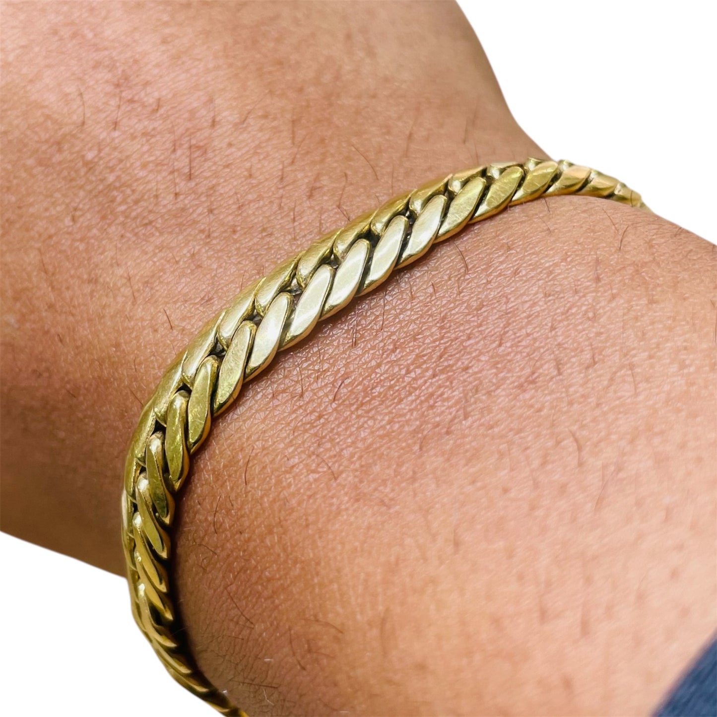 Bracelet en or jaune 18K 11.02 Grs