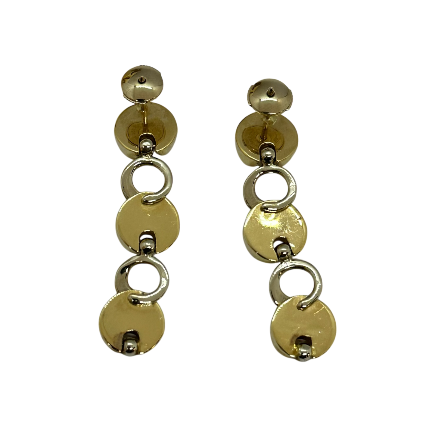 Boucles d'oreille or pendantes