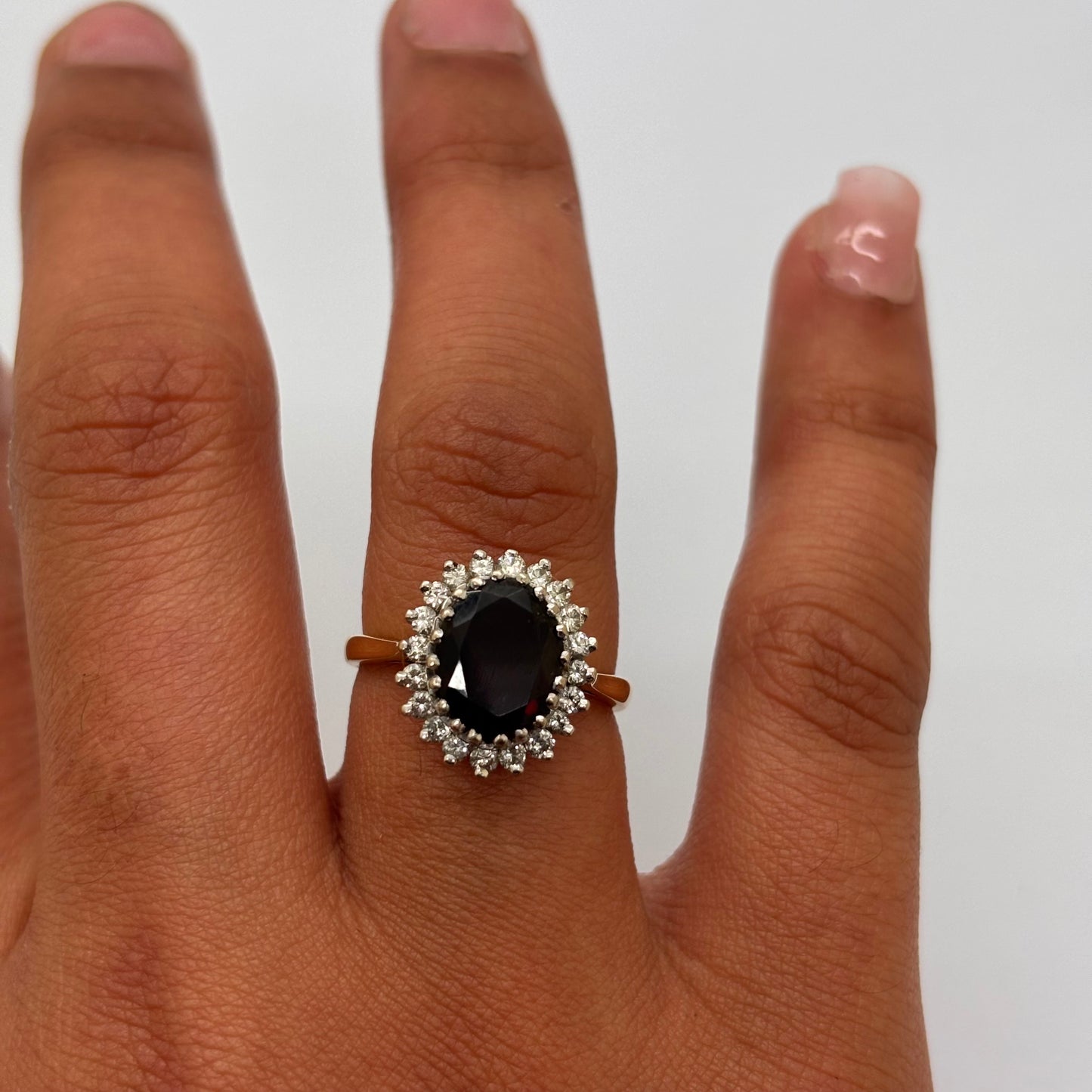 Bague en or avec 18K Taille-52