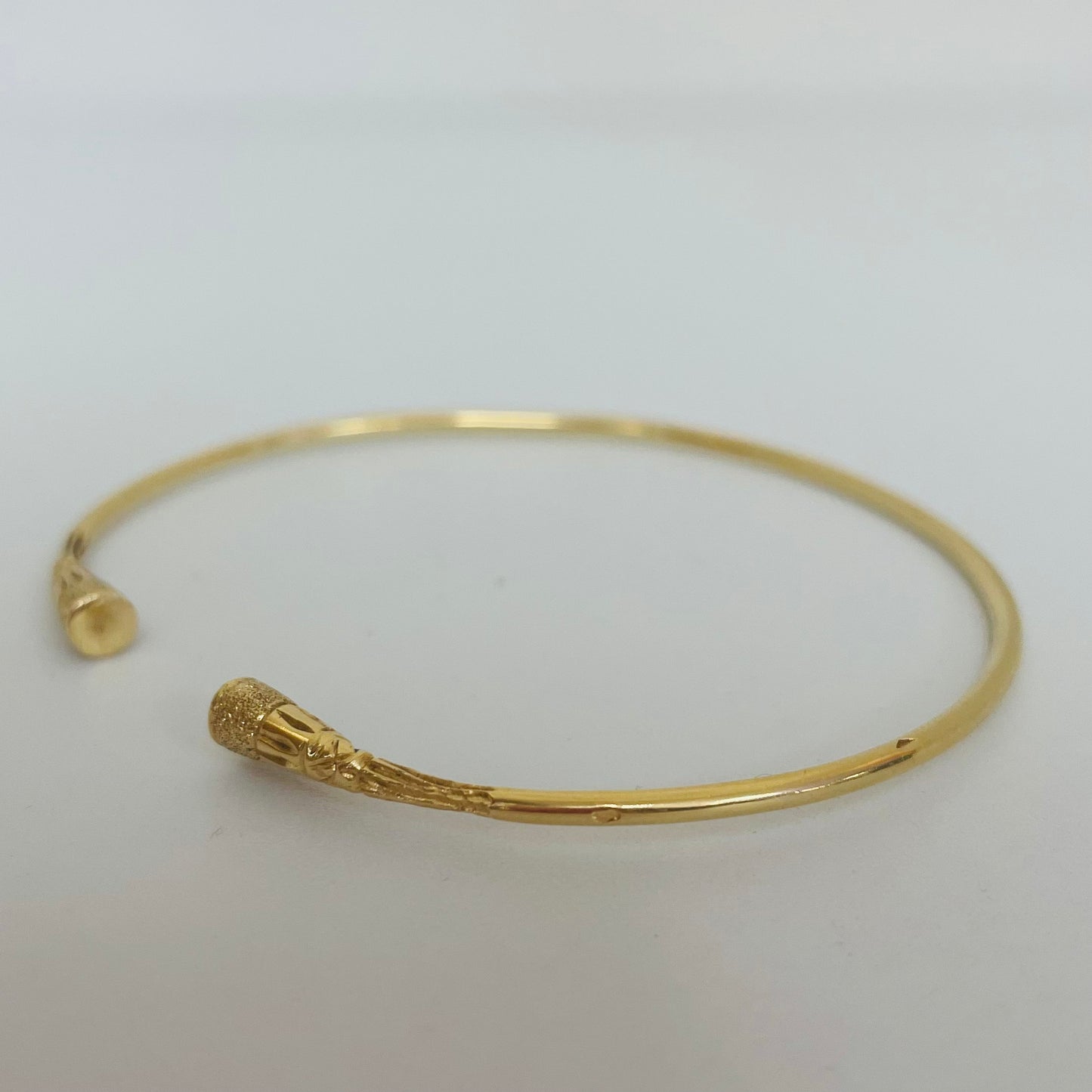 Bracelet Jonc Malgache en Or Jaune 18K