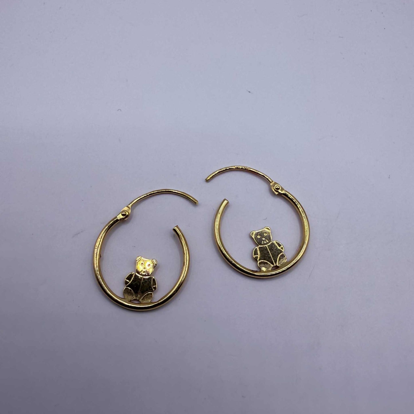 Boucles d'oreilles en Or Jaune 18K 0.46 Grs