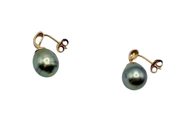 Boucles d'oreilles en or jaune 18K - 5.53 Grs