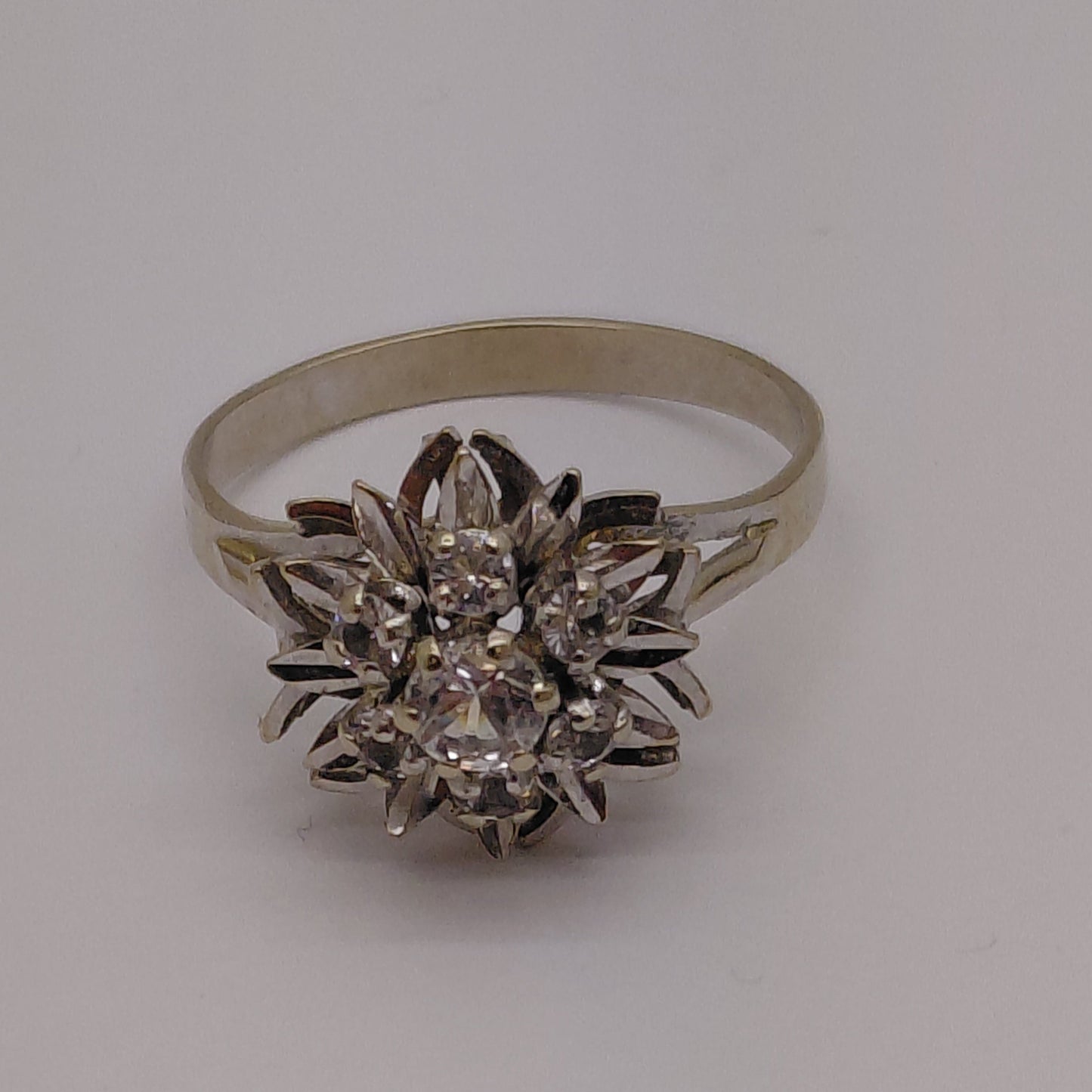 Bague Chou en Or Blanc 18K Taille-56