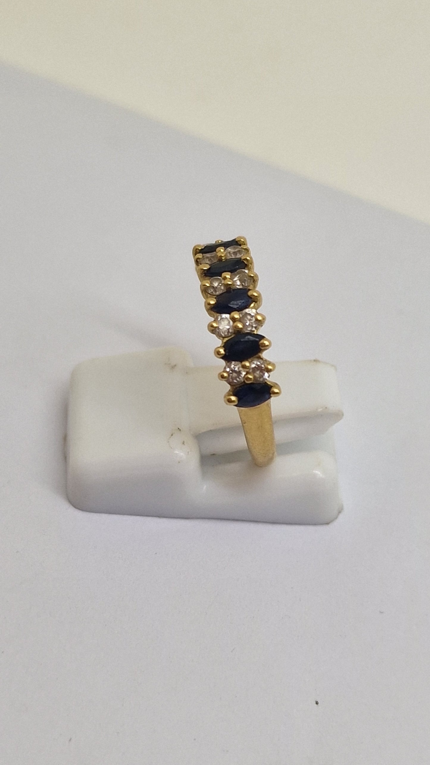 Bague en Or Jaune 18K Taille-53