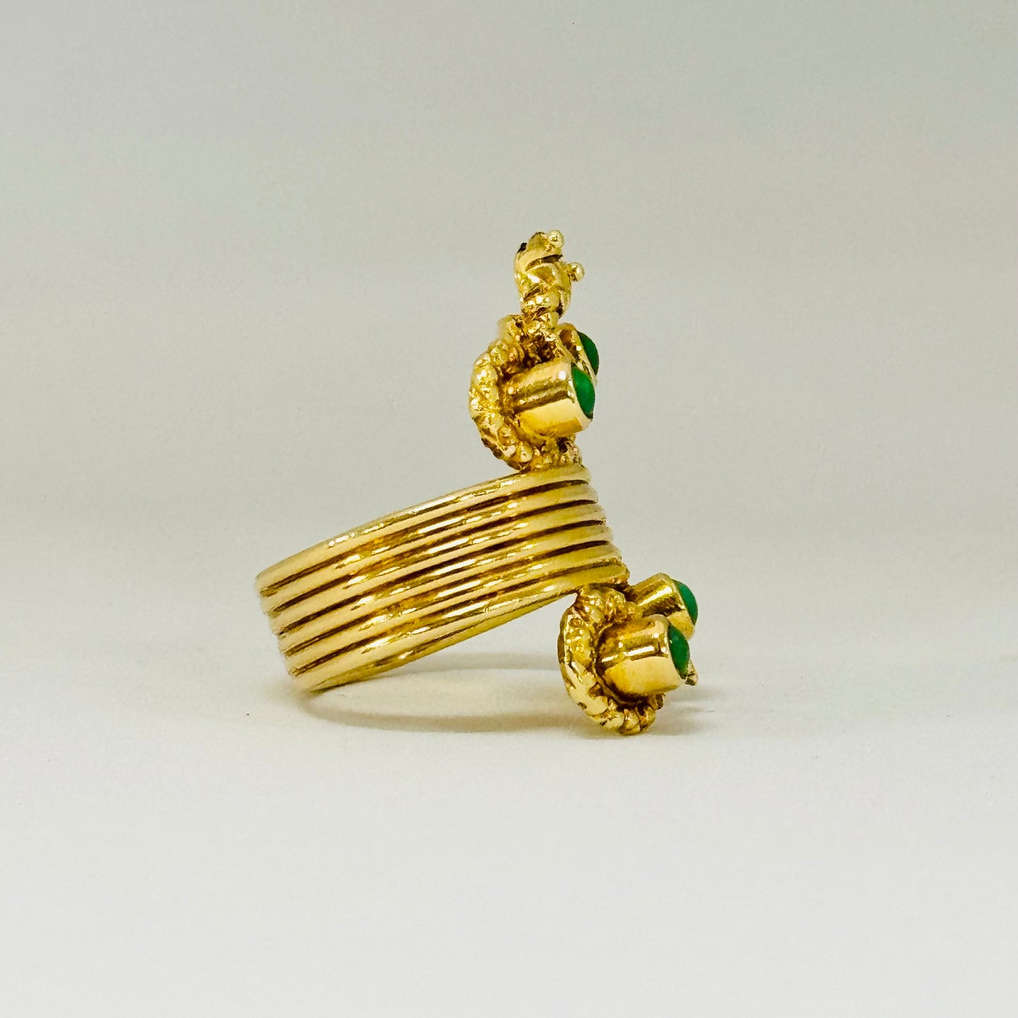 Bagues en or jaune 18K Taille-48