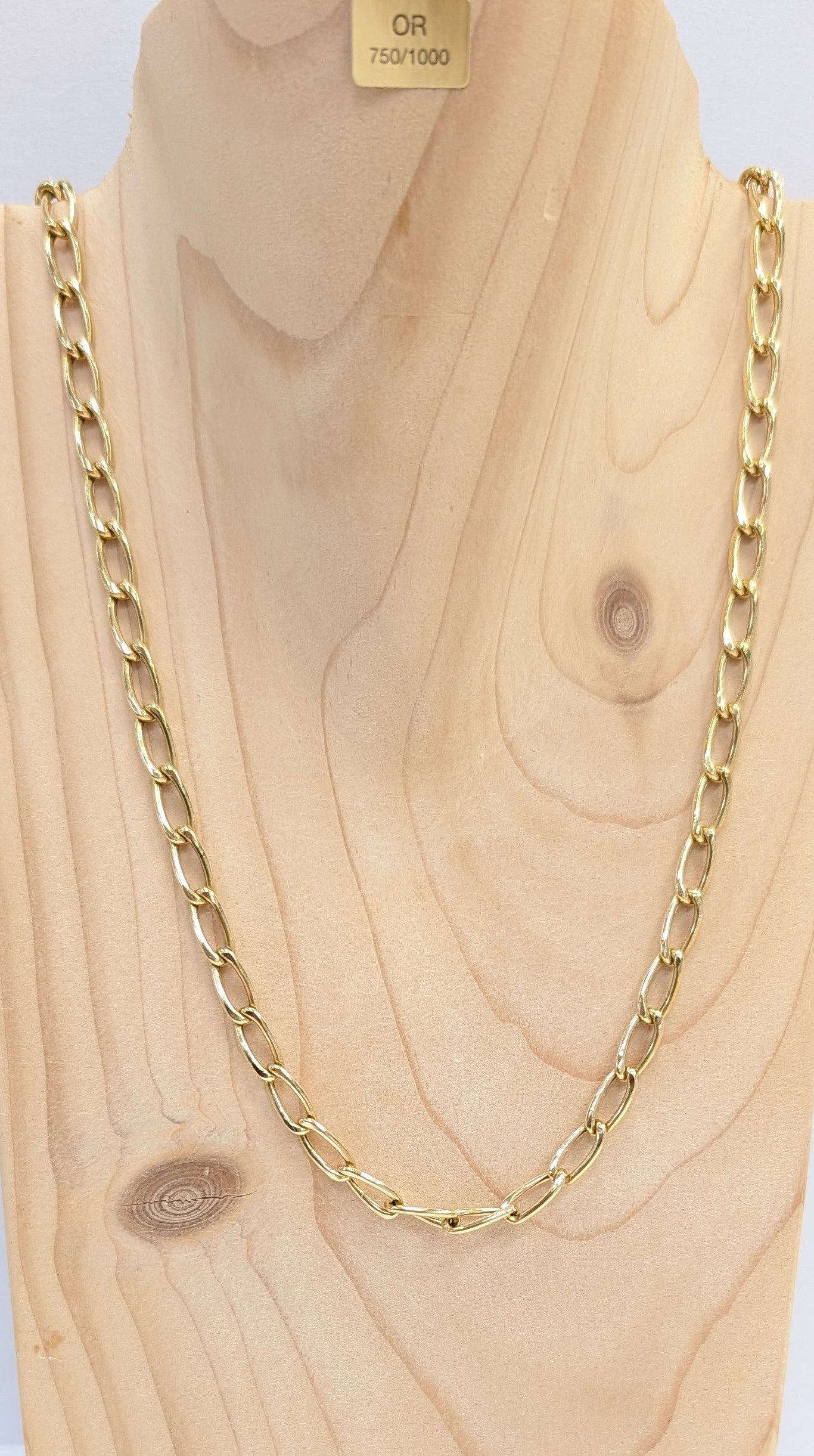 Collier Princesse Or Jaune 18K 9.31 Grs