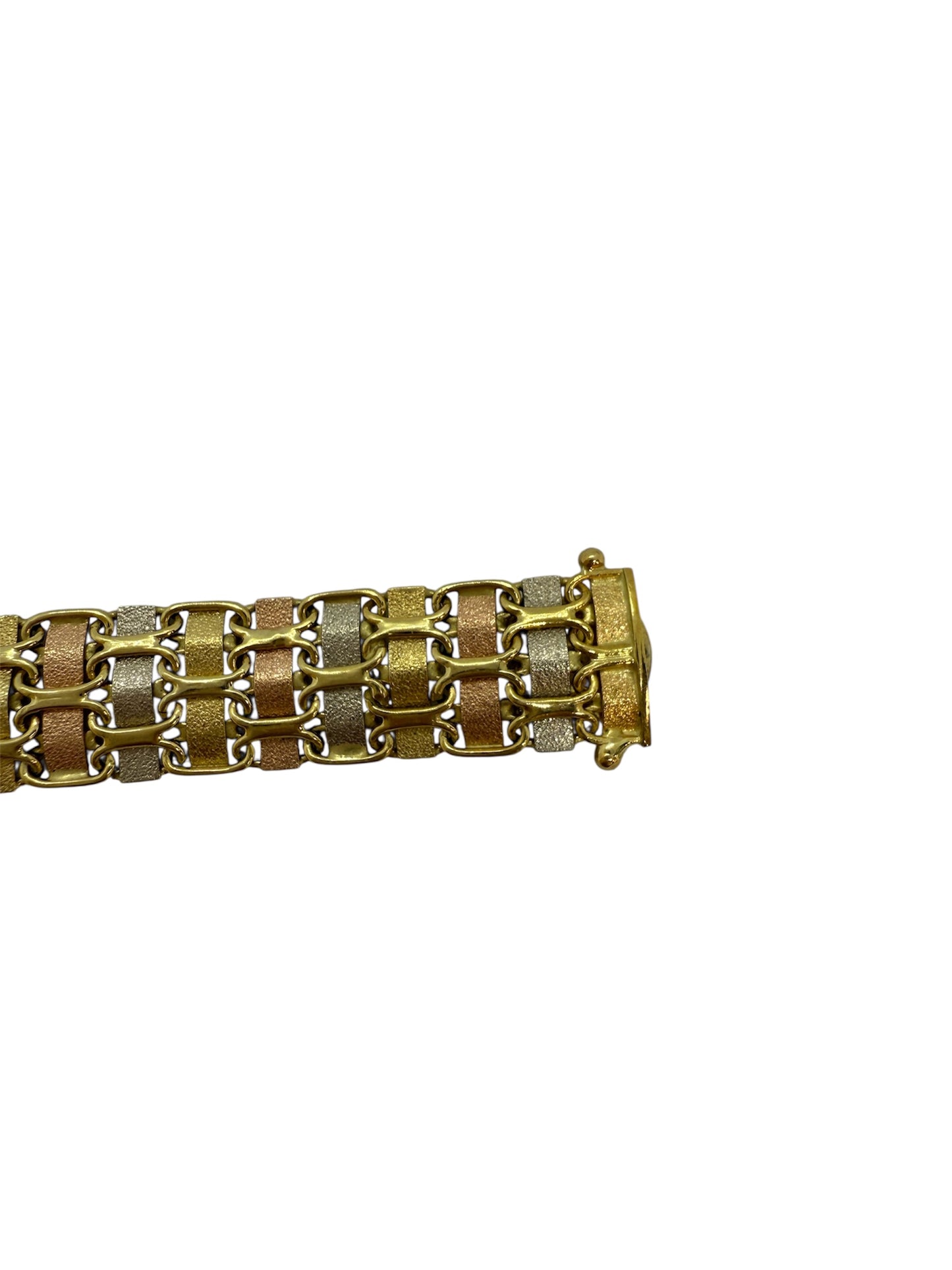 Bracelet Maillon Forçat 18k 19.29 Grs