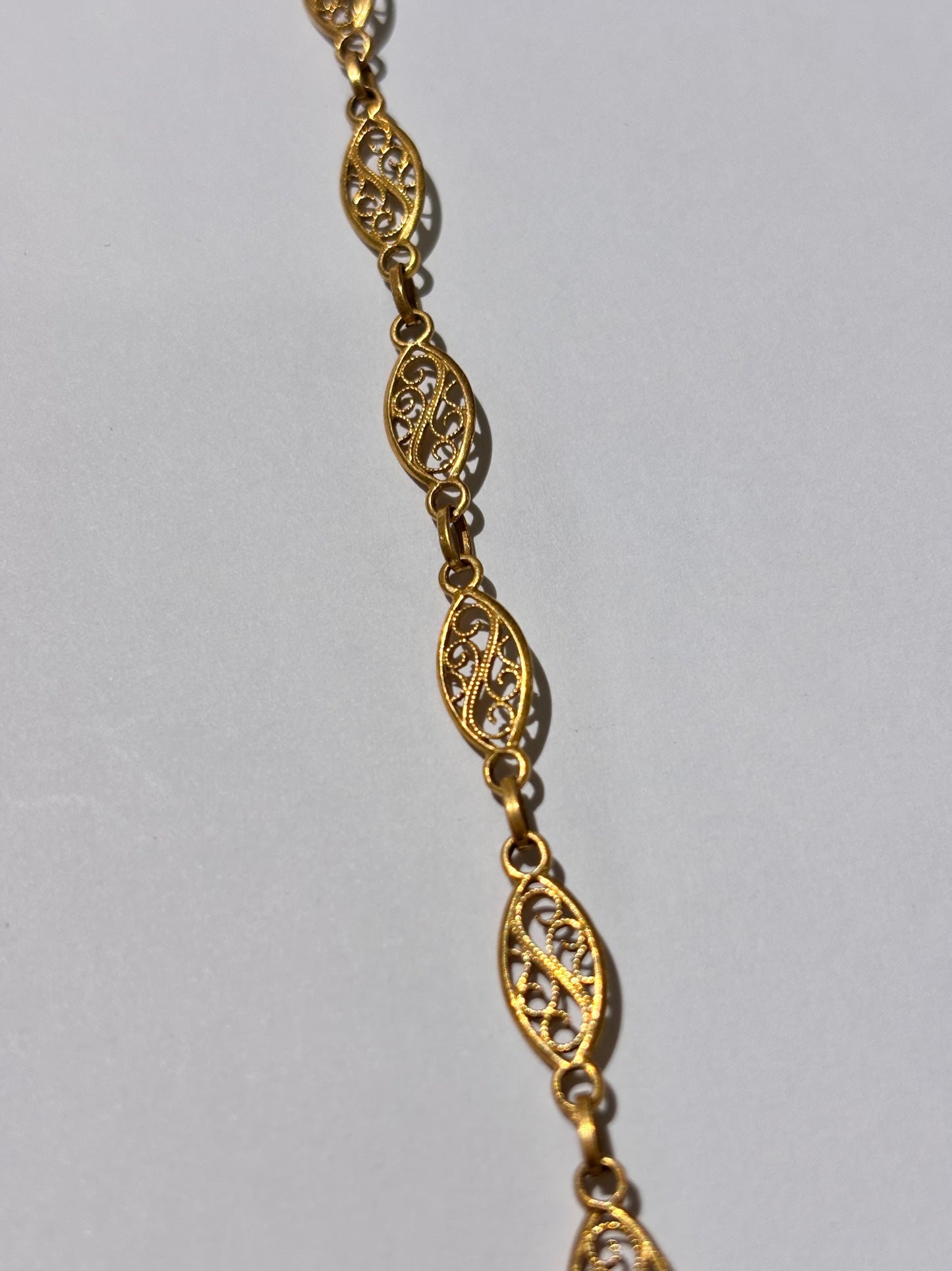 Bracelet Maillon Jaseron Or Jaune 18K Tête d'Aigle