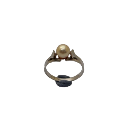 Solitaire en Or Blanc 18K Taille-54