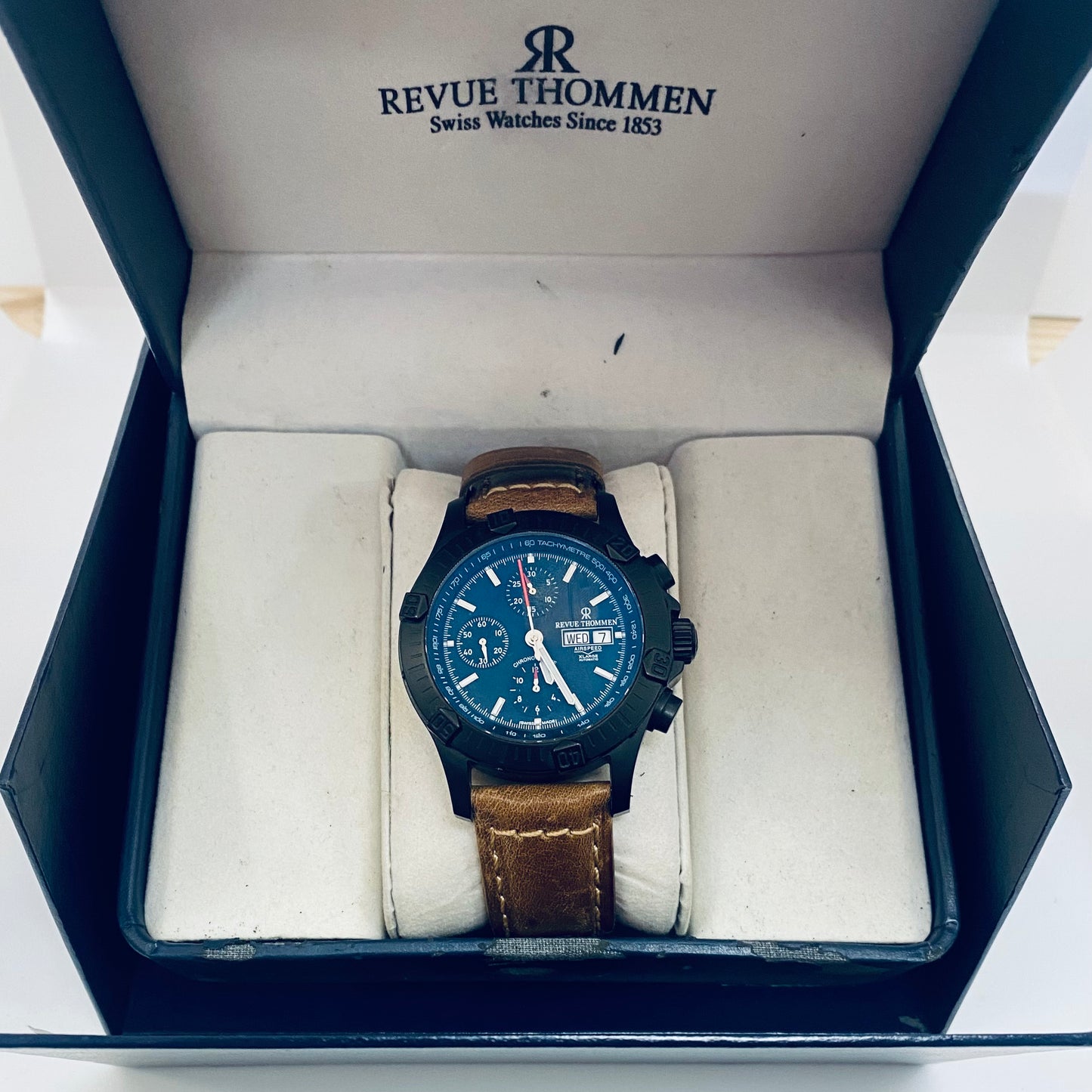 Montre Revue Thommen Air Speed 16071.6 2020 Comme Neuve