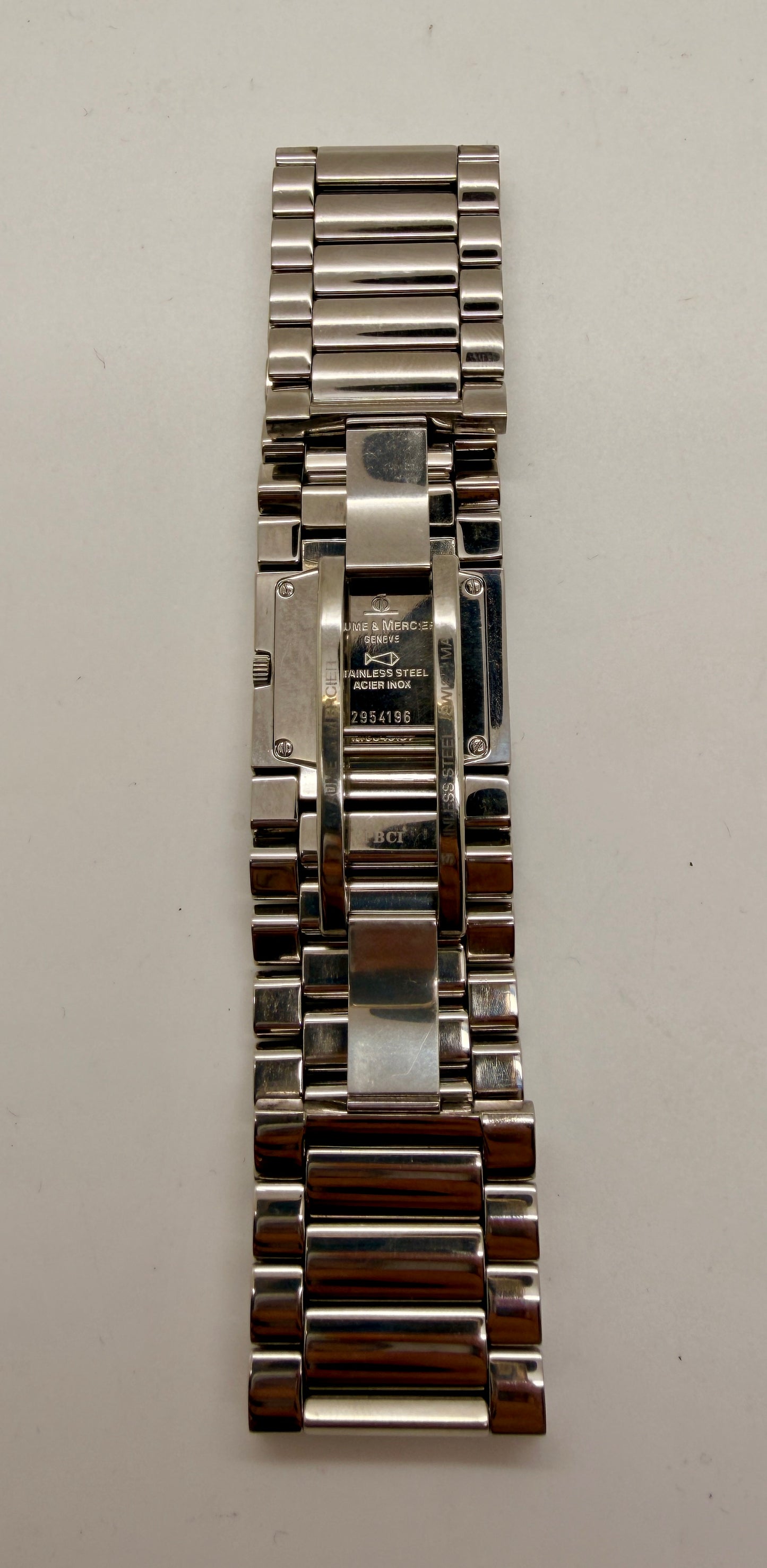Montre Baume et Mercier CatWalk en Acier Noir 25mm