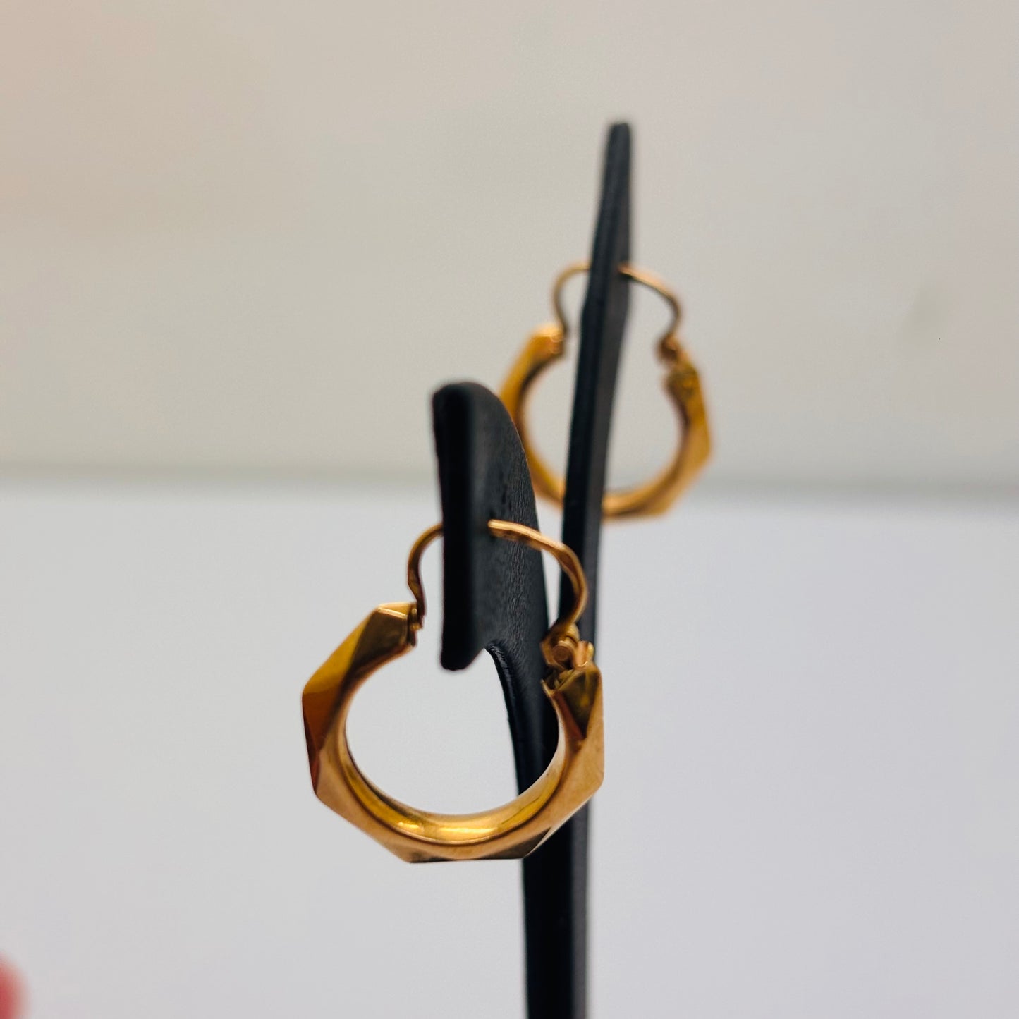 Créoles en or jaune 18K 1.17 Grs