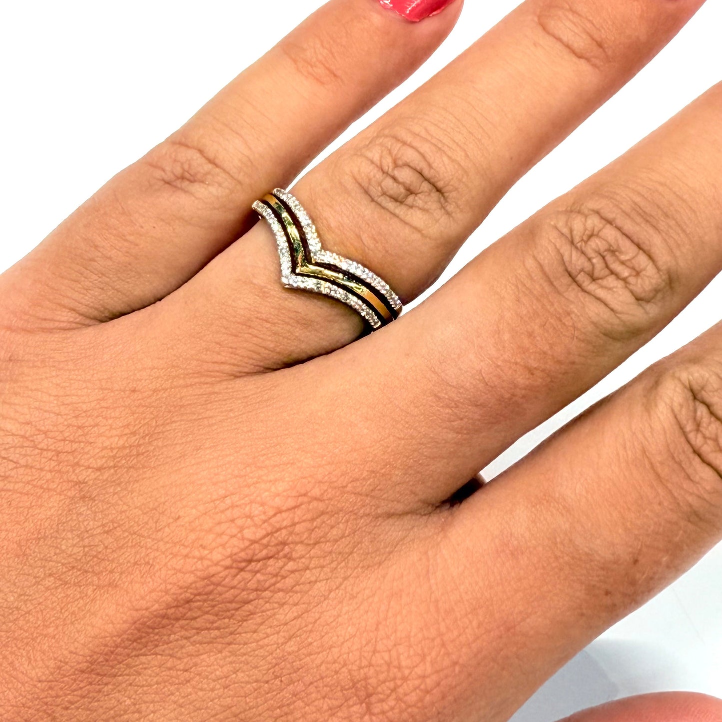 Bague Or Jaune 18K Taille-54