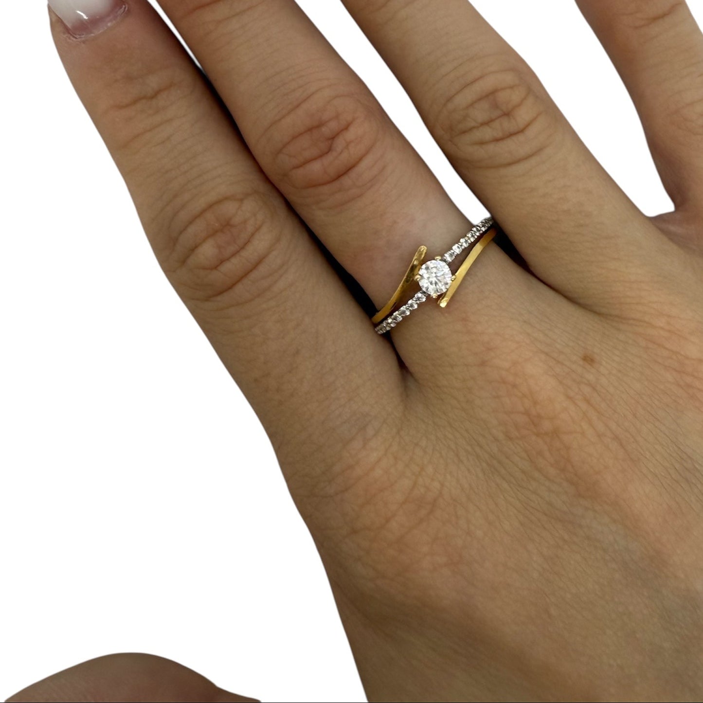 Bagues Alliance Or Jaune 18K Taille-54