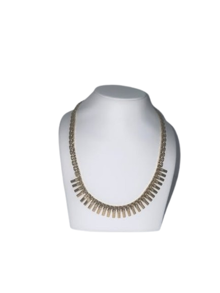 Collier ras de cou Or Jaune Gourmette 18K 44cm