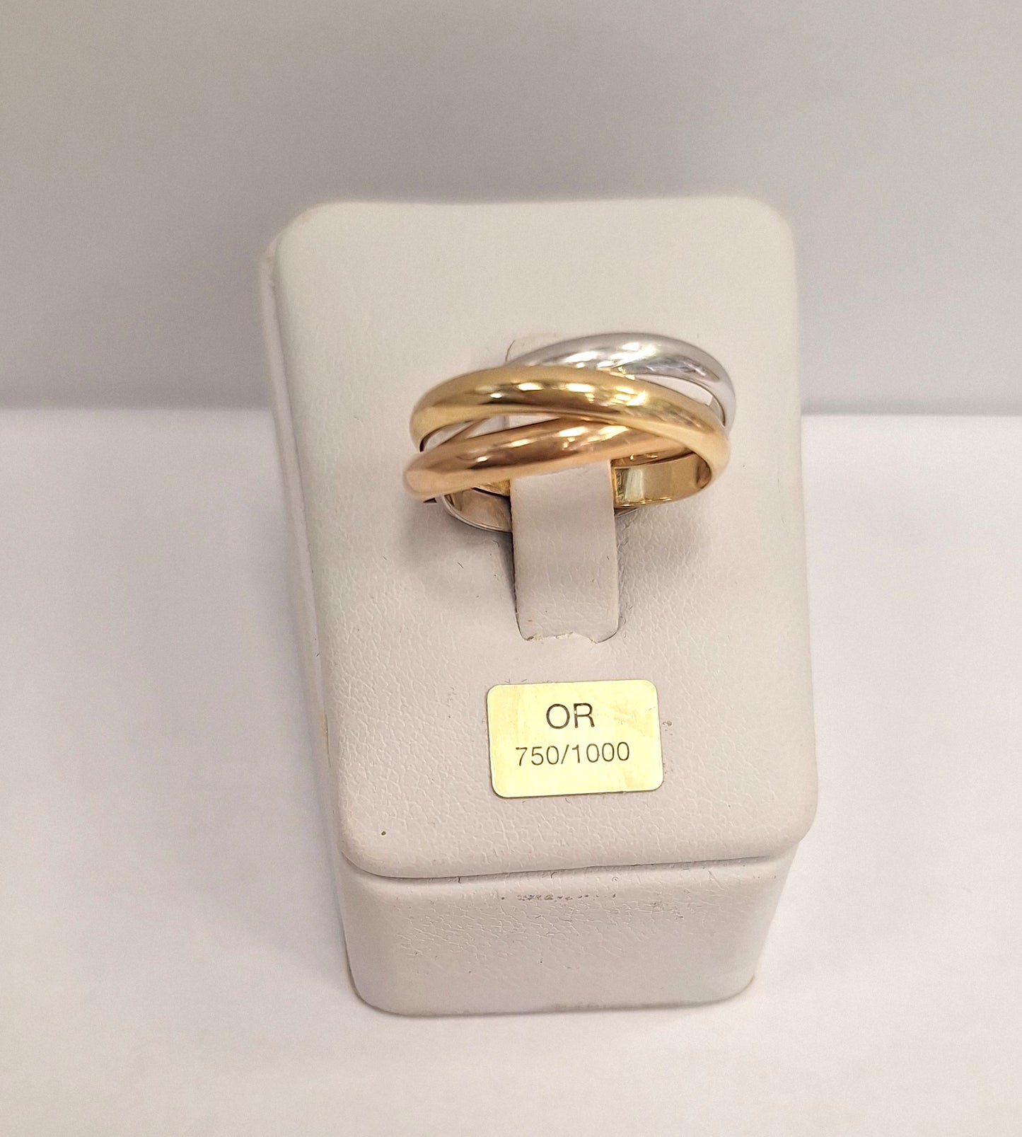 Bague Alliance en 3 Ors 18K