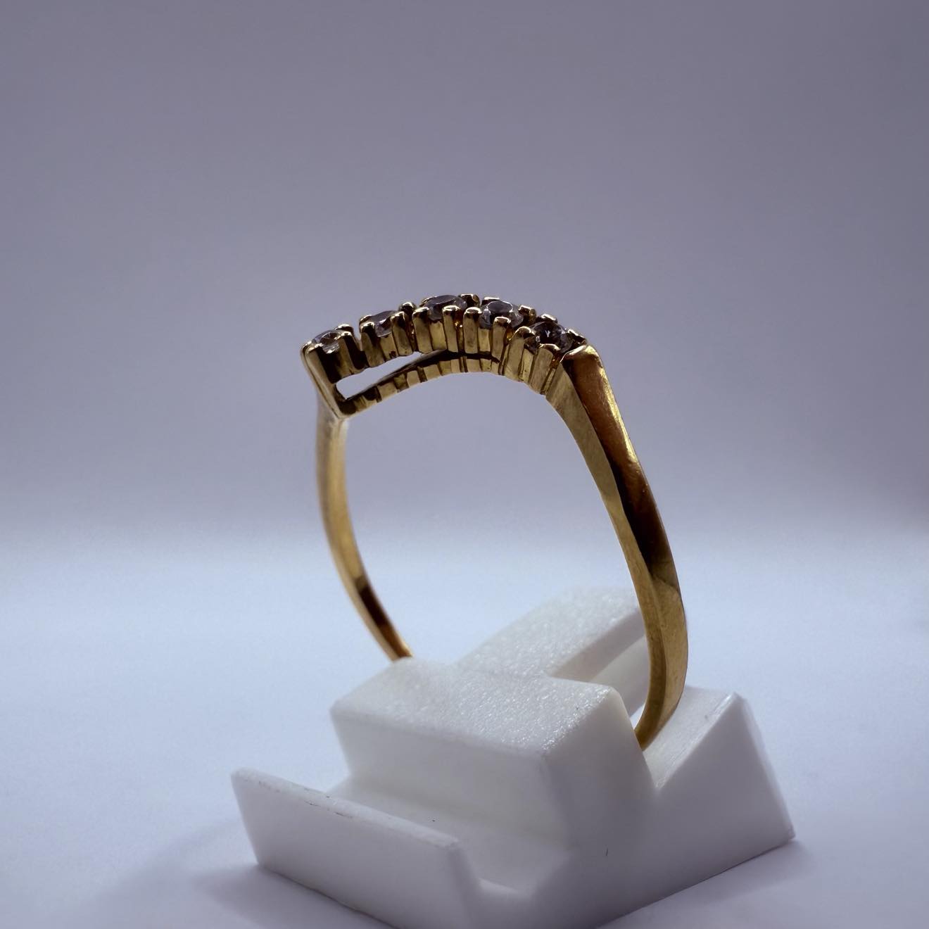 Bague en or jaune 18K Taille-60