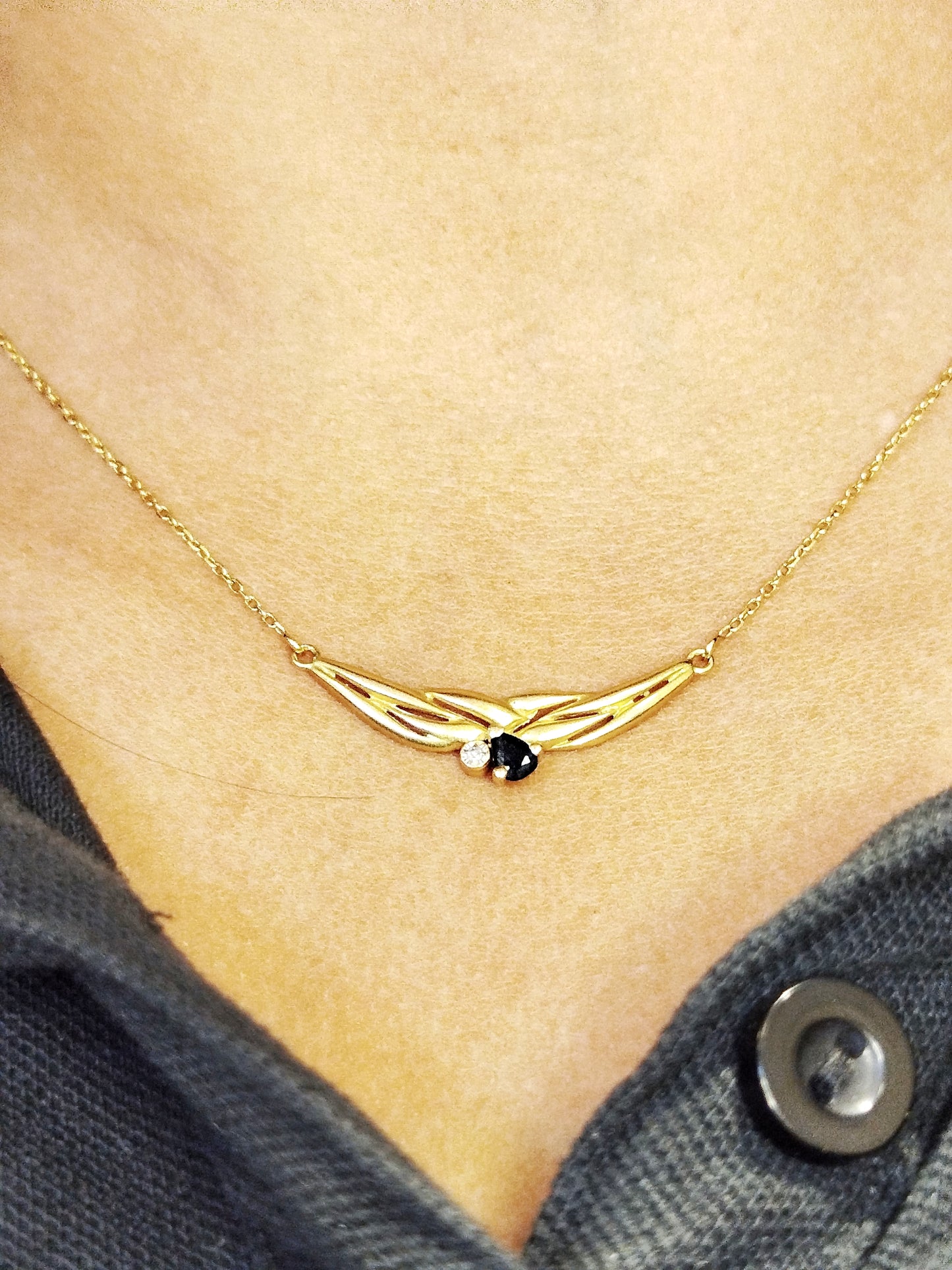 Collier Princesse en Or Jaune 18K 2.84 Grs