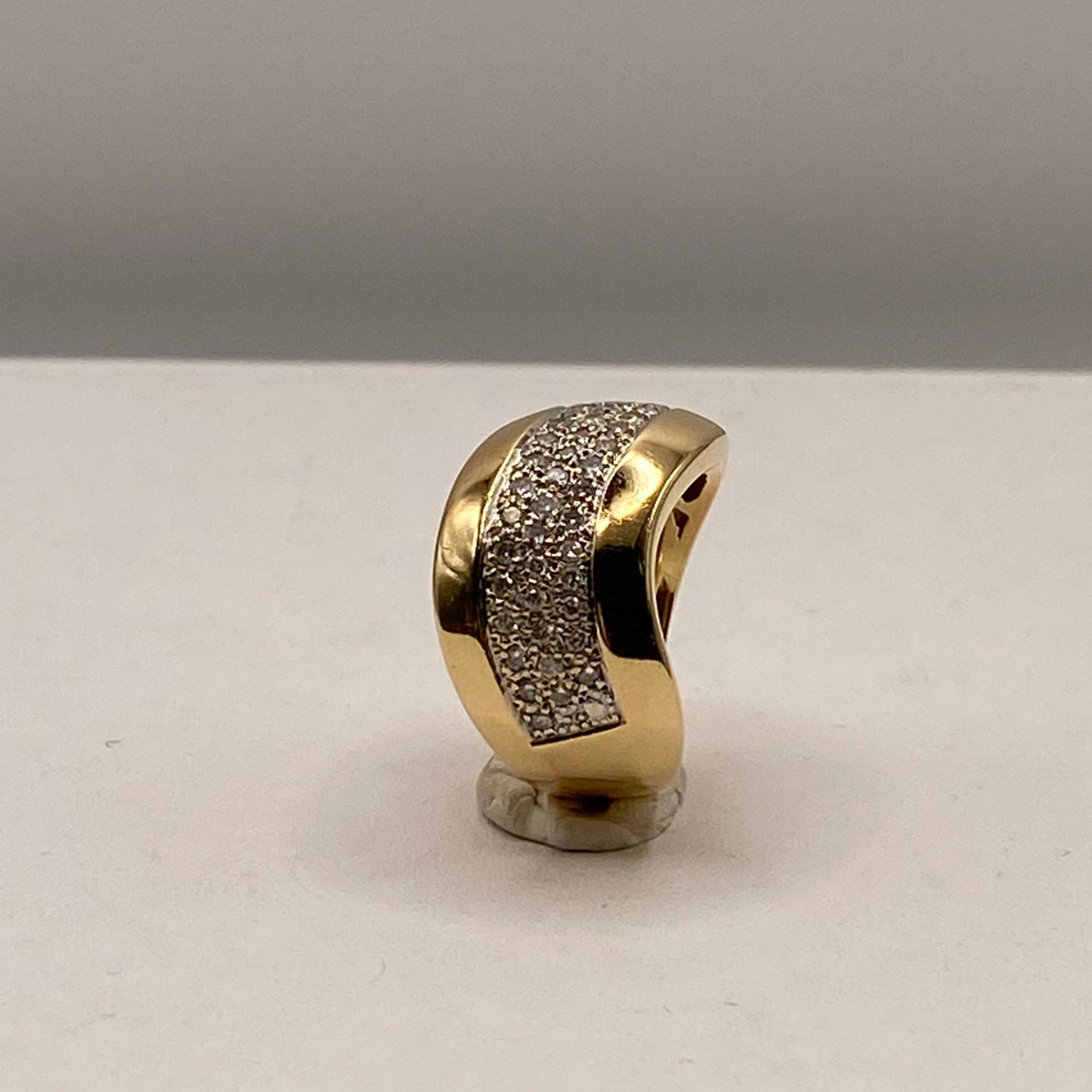 Bague en Or Jaune 18K Taille-57/58