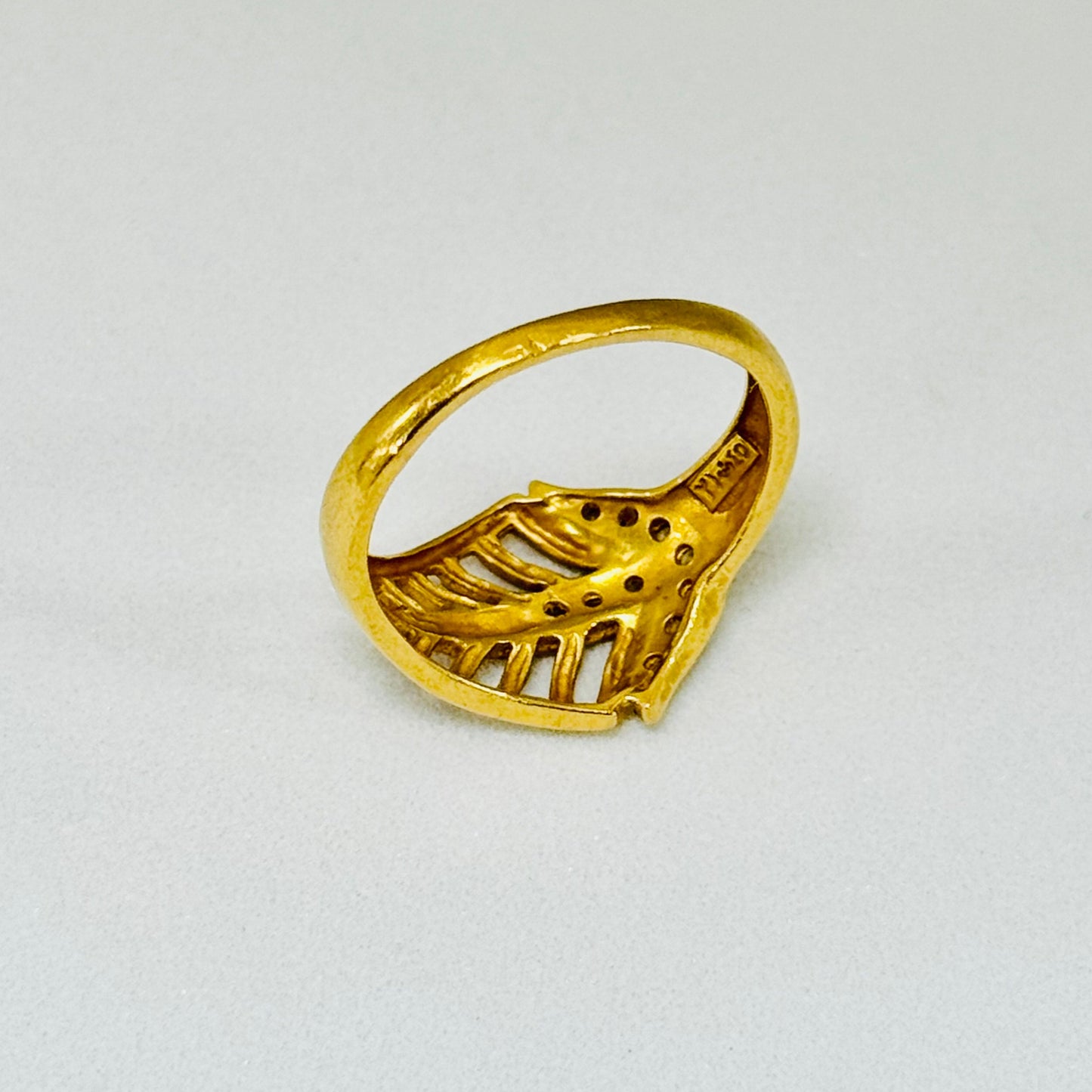 Bague en Or Jaune Taille-55