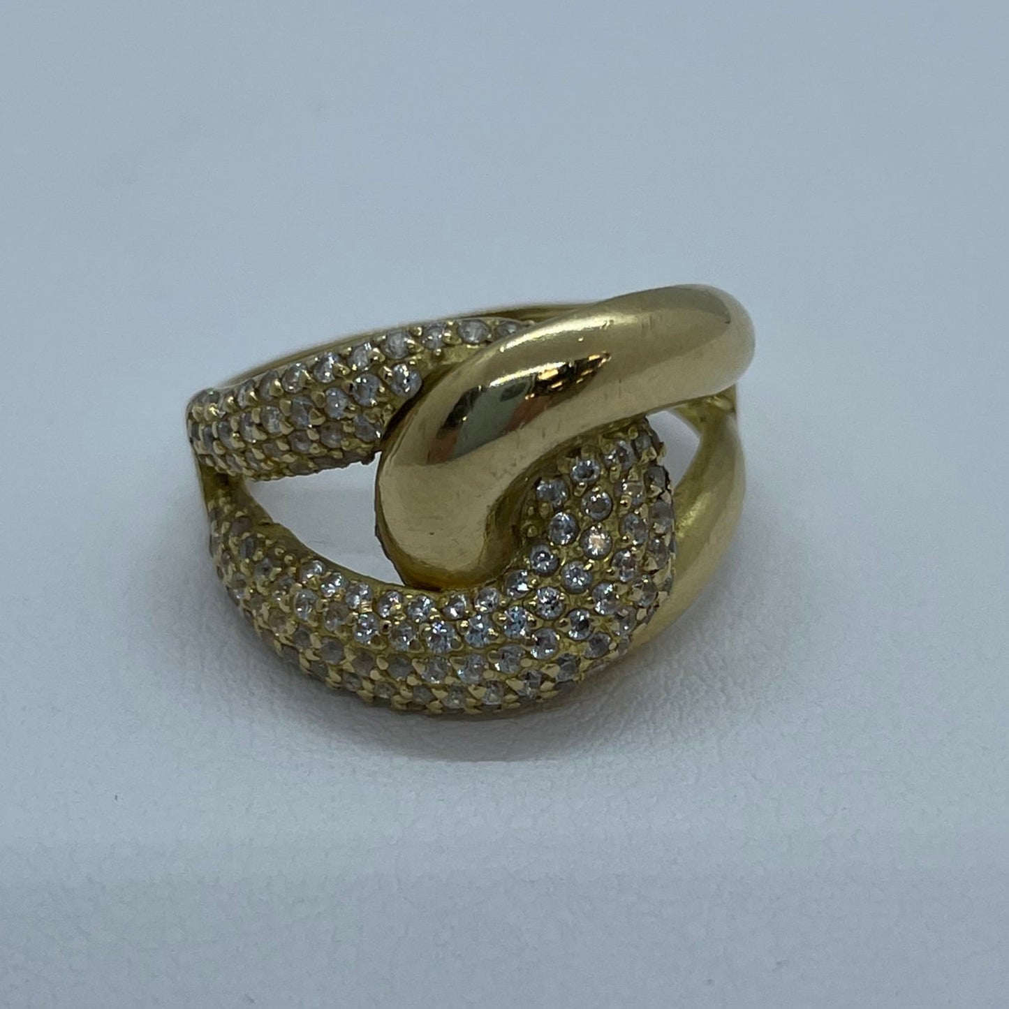 Bague en Or Jaune 18K Taille-55