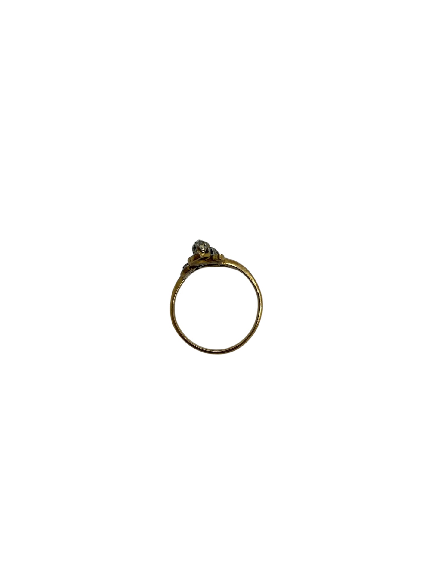 Bagues en or jaune 18K Taille-53
