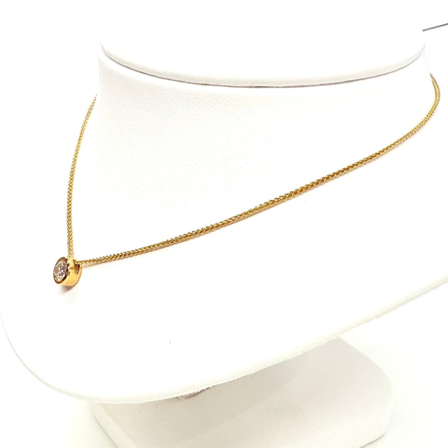 Collier Princesse Or Jaune 18k 3.06 Grs