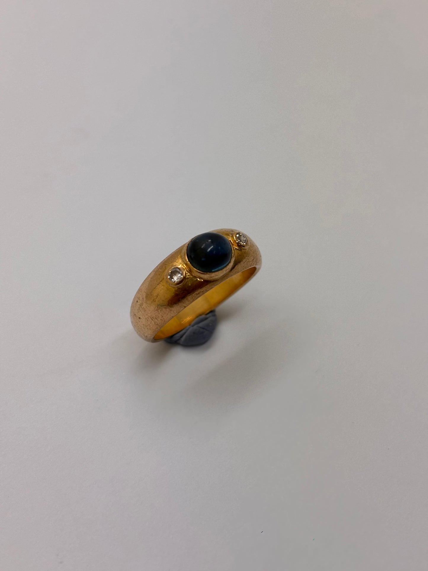 Chevalière en Or Jaune 18K Taille-51.5