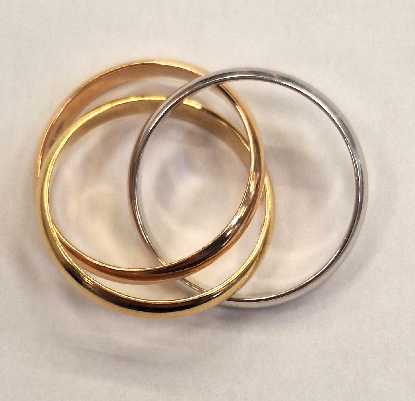 Bague Alliance en 3 Ors 18K