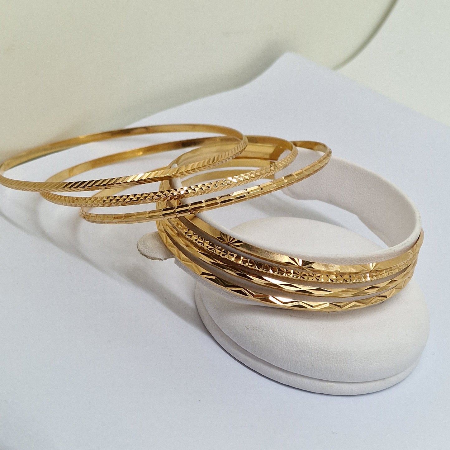 Bracelet Jonc Semainier en Or Rose 18K 44.56 Grs