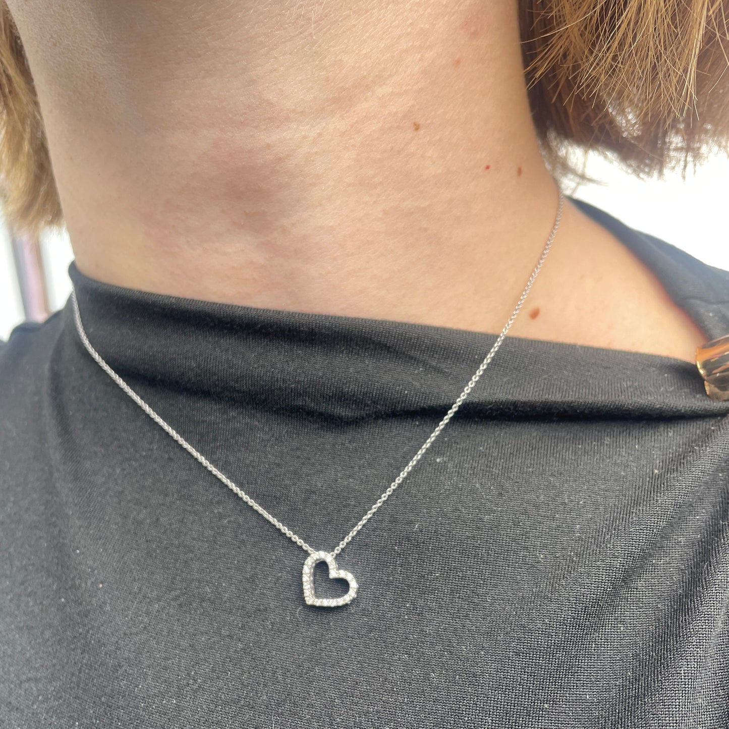 Collier Princesse en Or Blanc 18K 2.78 Grs