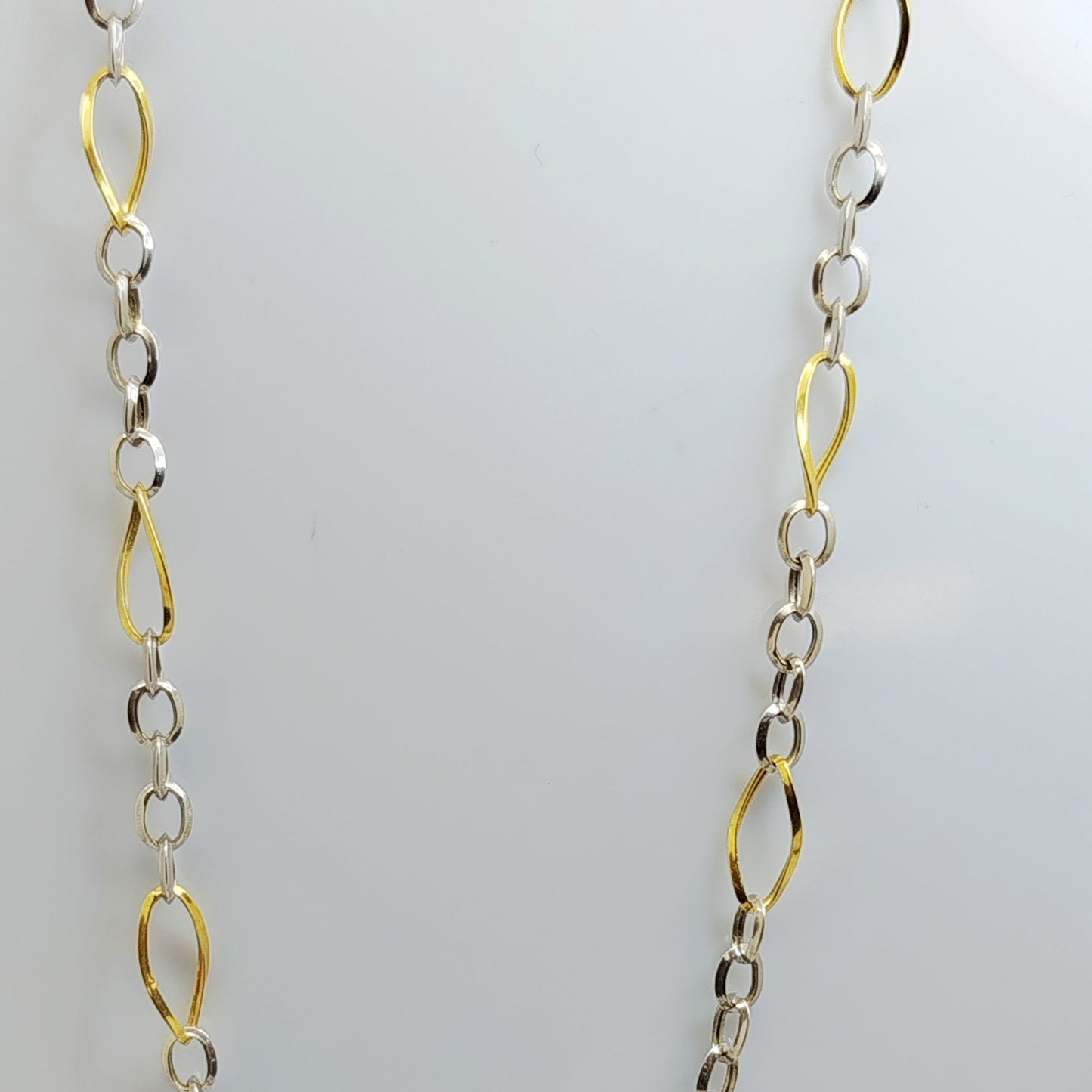 Collier Princesse en Or Jaune/Blanc 18K - 4.85g