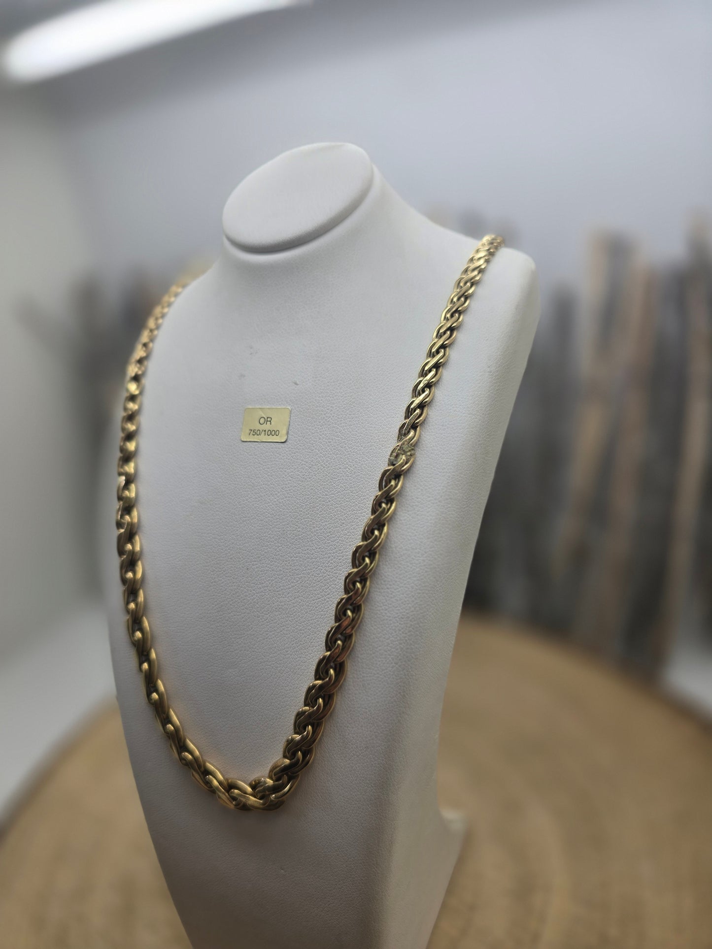 Collier en Or Jaune 18K 16.24 Grs