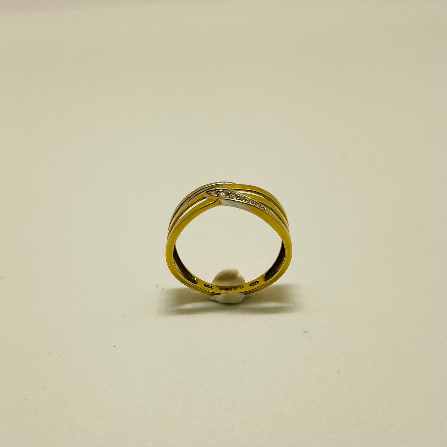 Bagues en or jaune 18K Taille-53